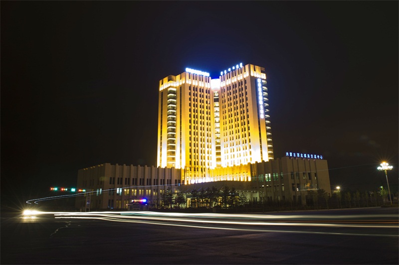 博源藍海國際大飯店夜景
