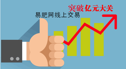 易肥網線上交易額突破億元大關