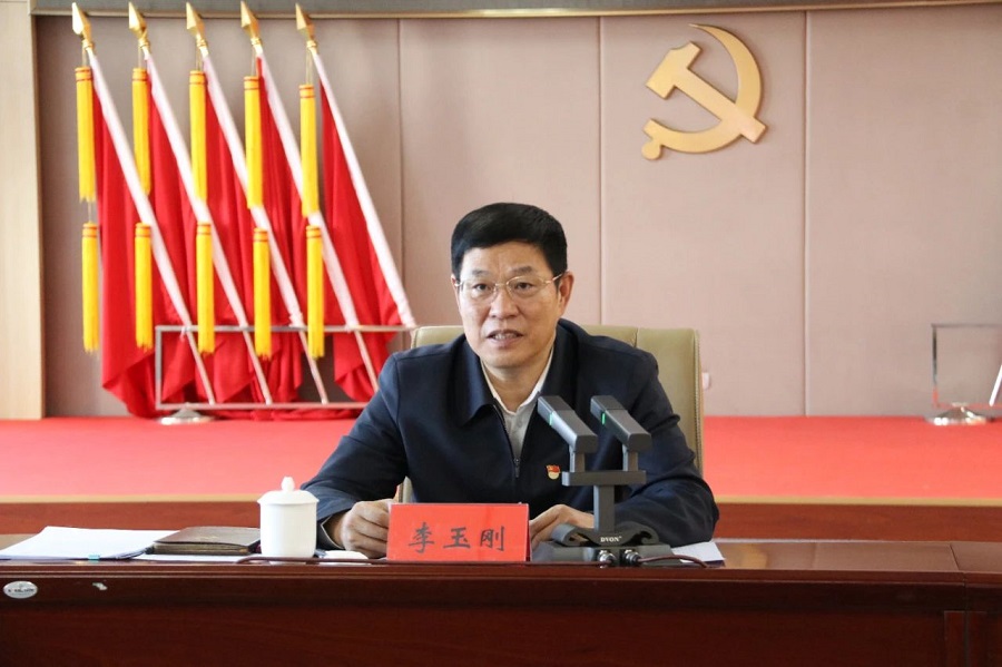 李玉剛在遠興公司宣講黨的二十大精神