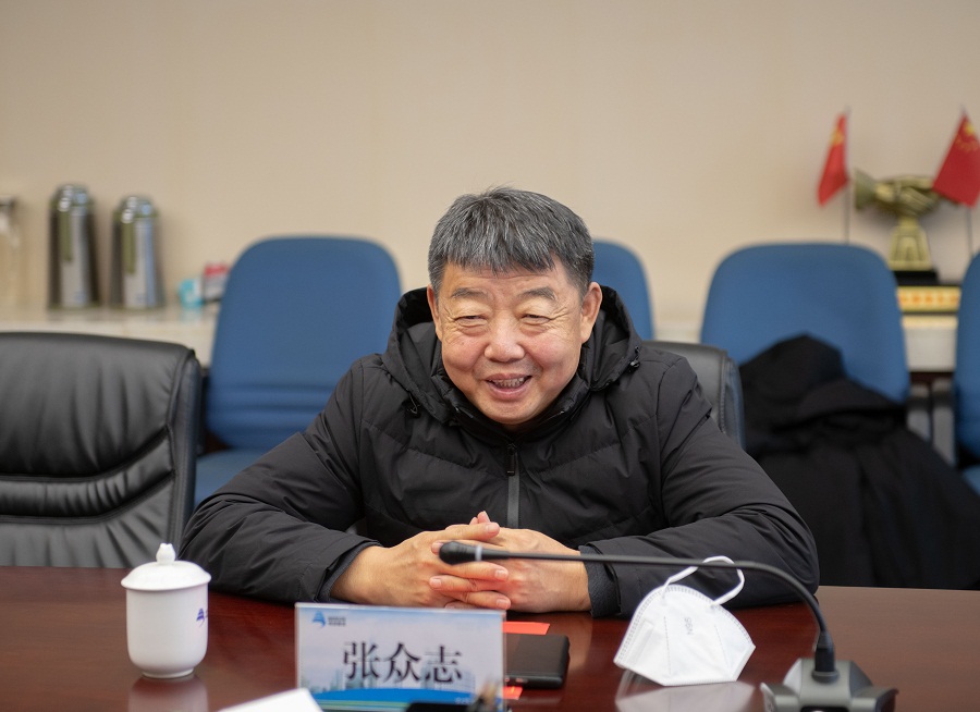 鄂爾多斯市政協黨組成員、副主席張眾志到博源集團開展新春慰問